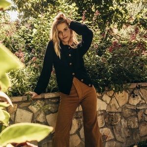 Doen Ridge Cardigan, Black Size S